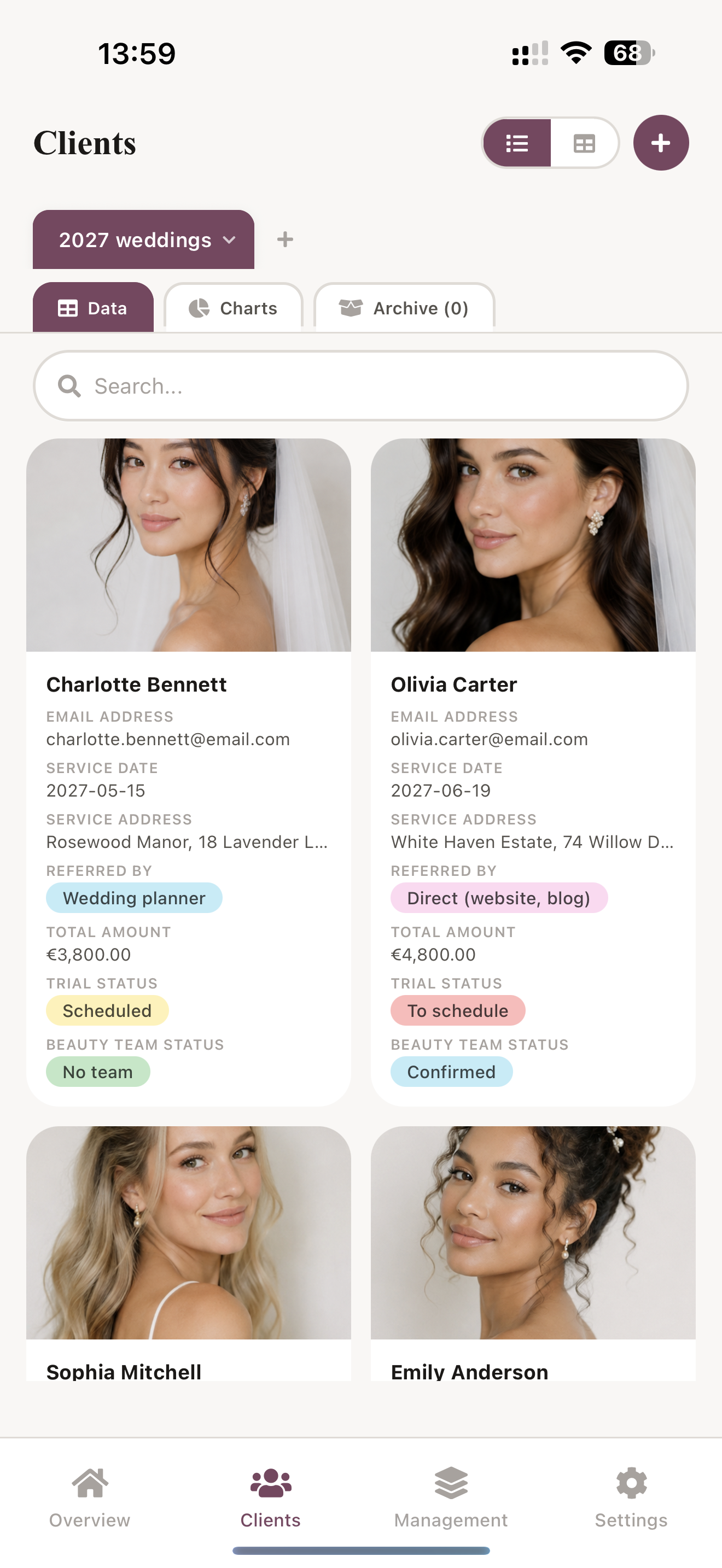 The Bridal Edit — mobile