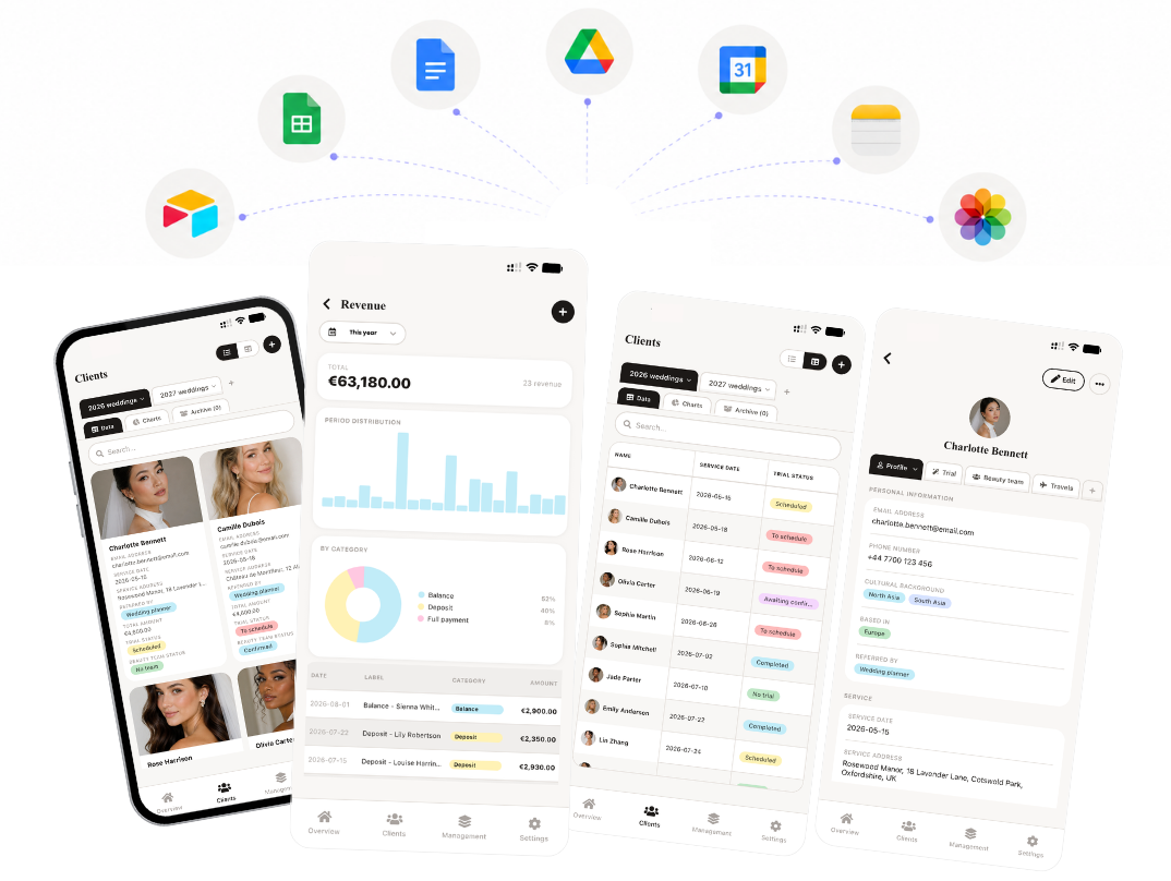 The Bridal Edit mobile apps